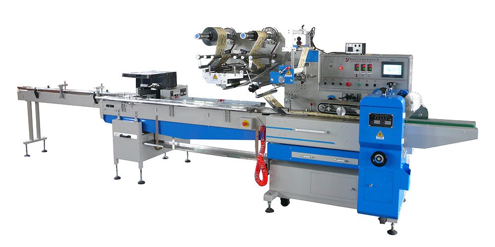 YWA450S-JM servo automatic connecting film packing machine